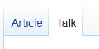 Talk section Talk section